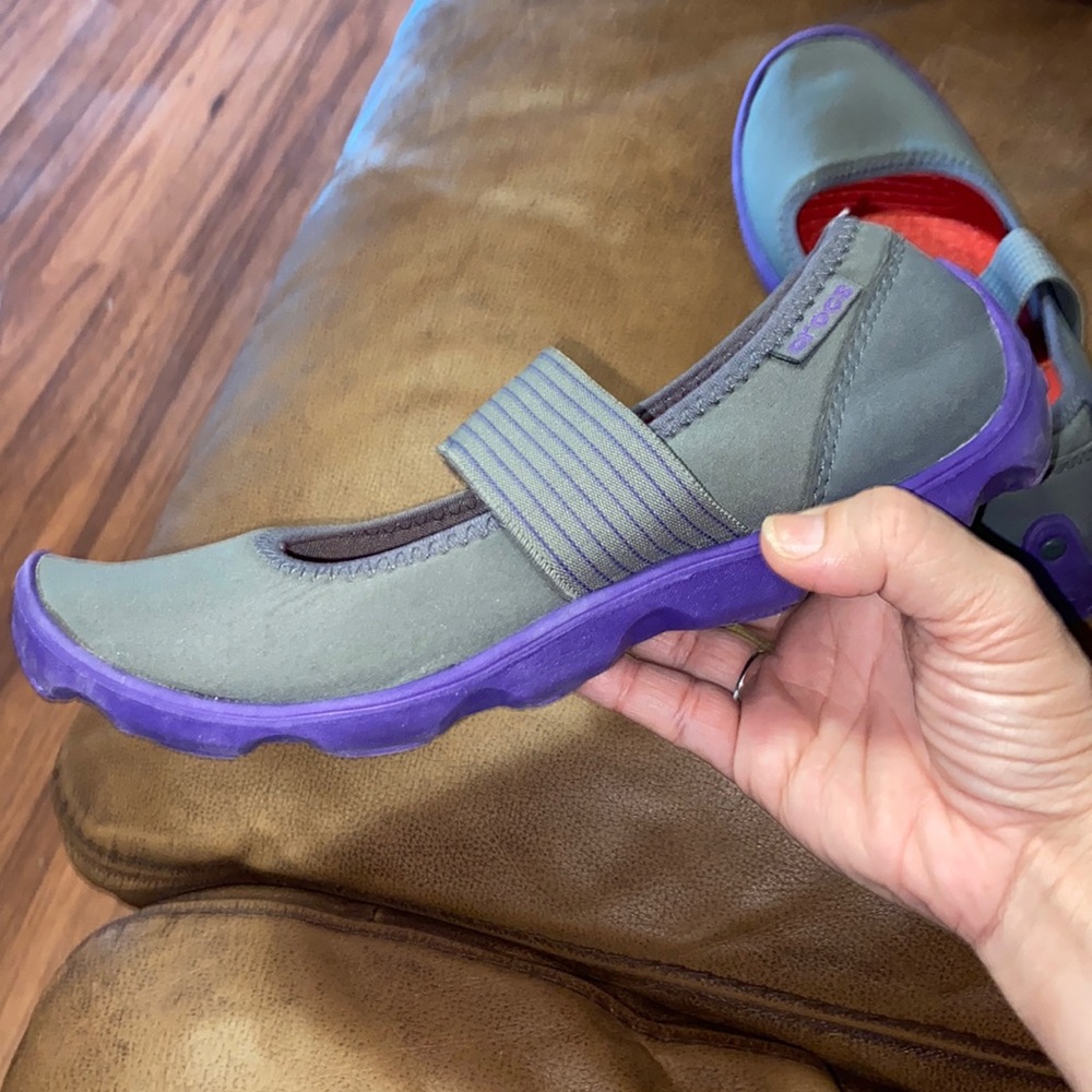 Crocs. Super Comfy. Great For Water Sports. Great Grip. Great For Walking.